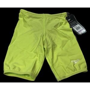 Speedo Boys' Size 6 Sharp Green Jammer Swim Trunks UPF 50+ Chlorine Resistant